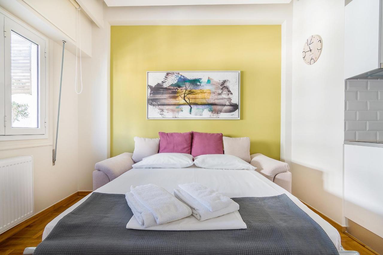 아테네 Chic Penthouse For 4 Ppl In Kolonaki 아파트 외부 사진