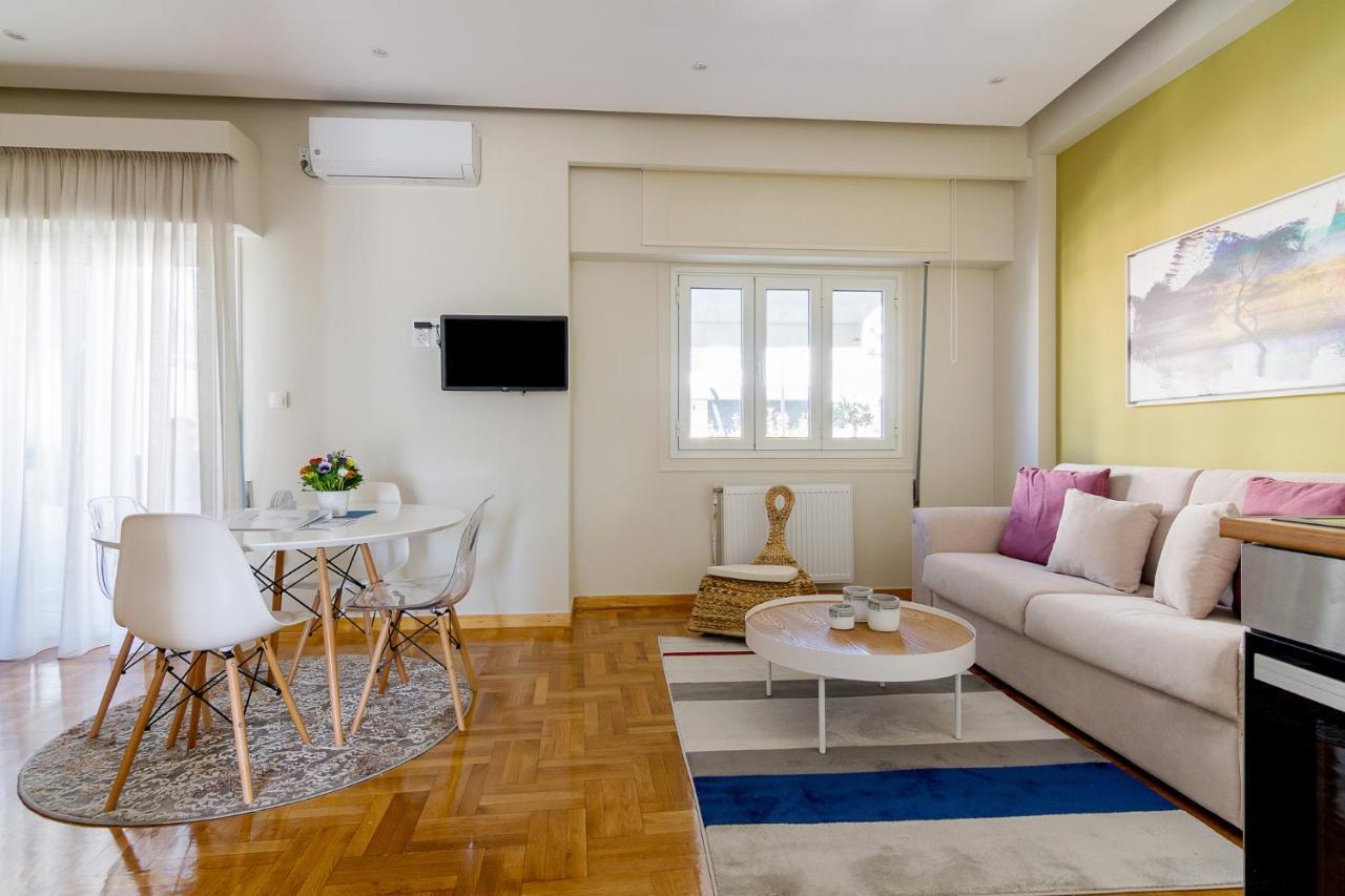 아테네 Chic Penthouse For 4 Ppl In Kolonaki 아파트 외부 사진