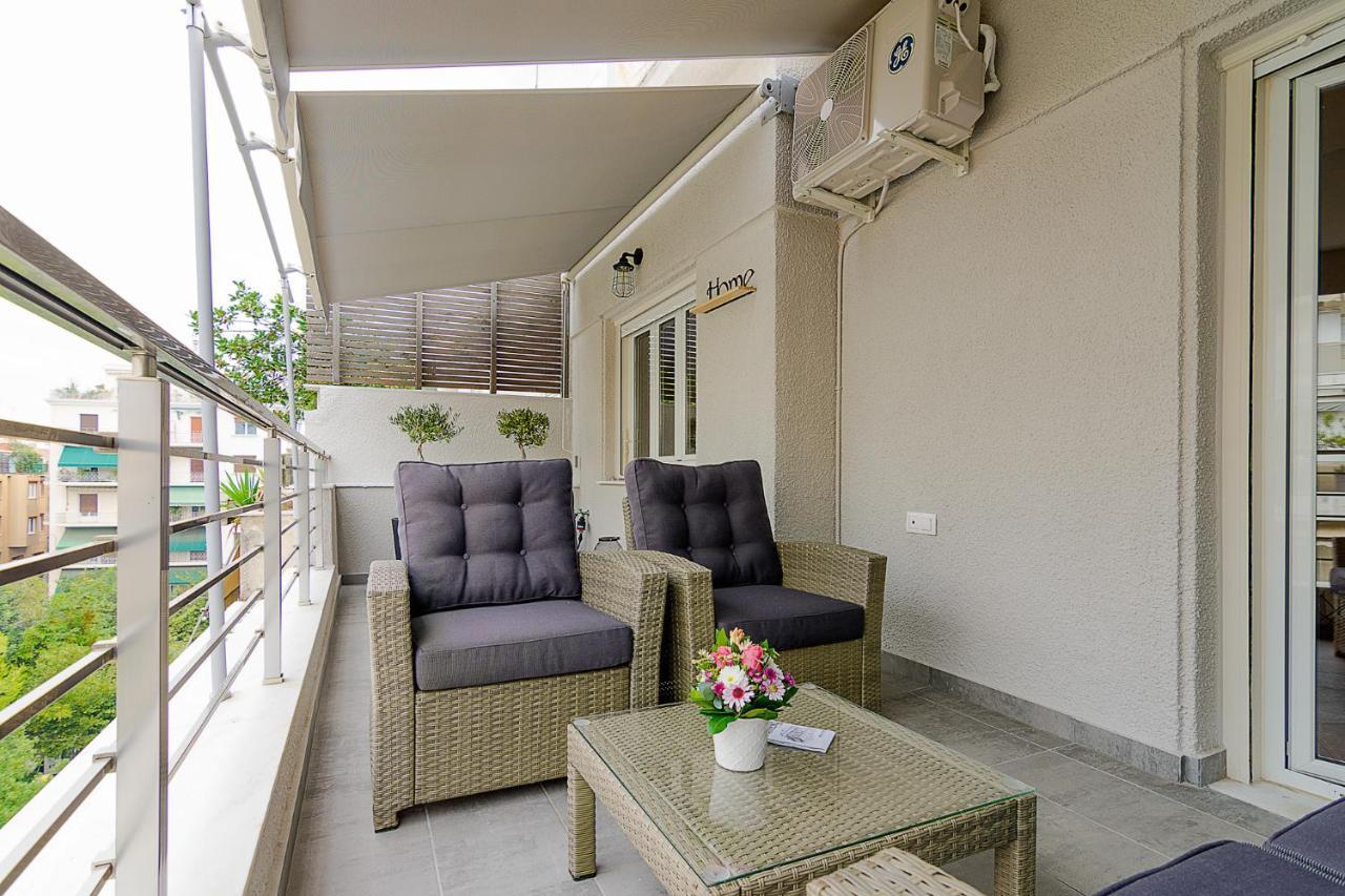 아테네 Chic Penthouse For 4 Ppl In Kolonaki 아파트 외부 사진